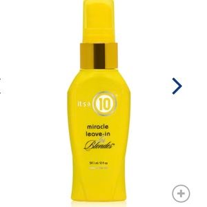 IT'S A 10 MIRACLE LEAVE-IN FOR BLONDES